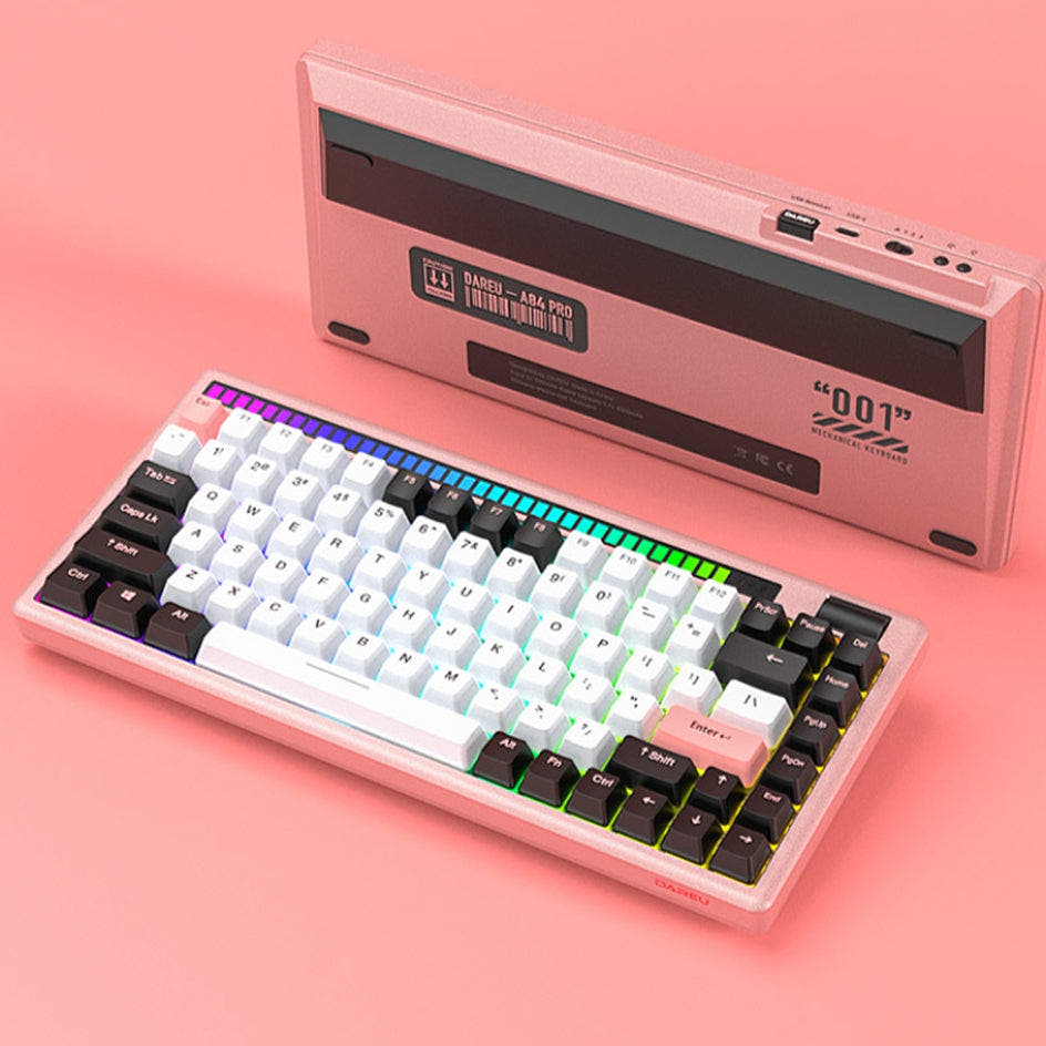 DAREU A84PRO Aluminium Alloy Three Mode Mechanical Keyboard