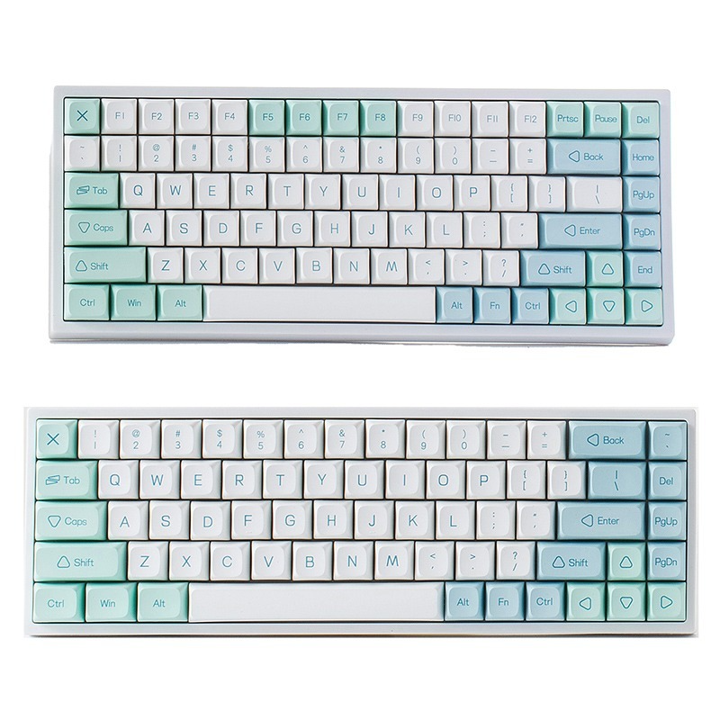 YUNZII Mint XDA Profile Keycaps