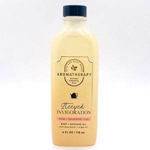 Bath & Body Works Aromatherapy Rose And Tangerine And Tea Moisturizing Body Oil - Betian-na - Aromatherapy Body Oil