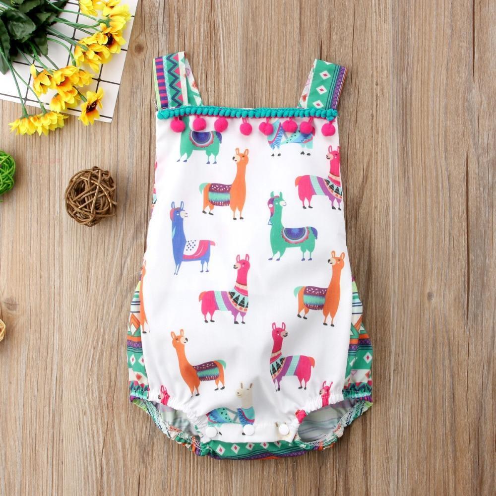 Alpaca Tassel Romper