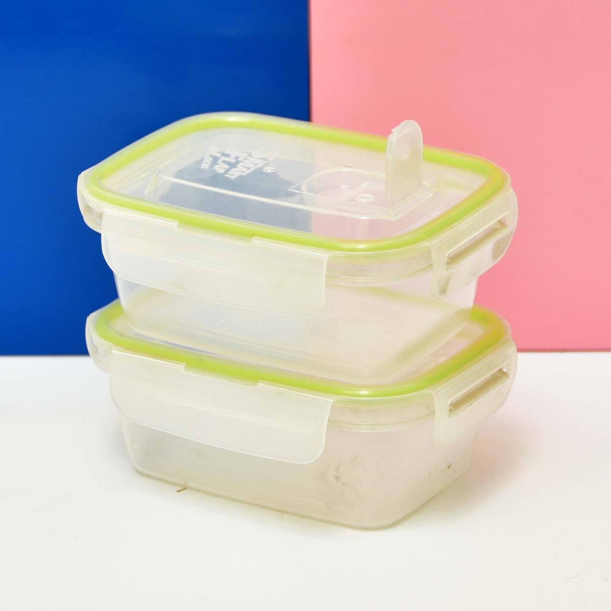 Lustroware Crystal Clear Rectangular Food Storage