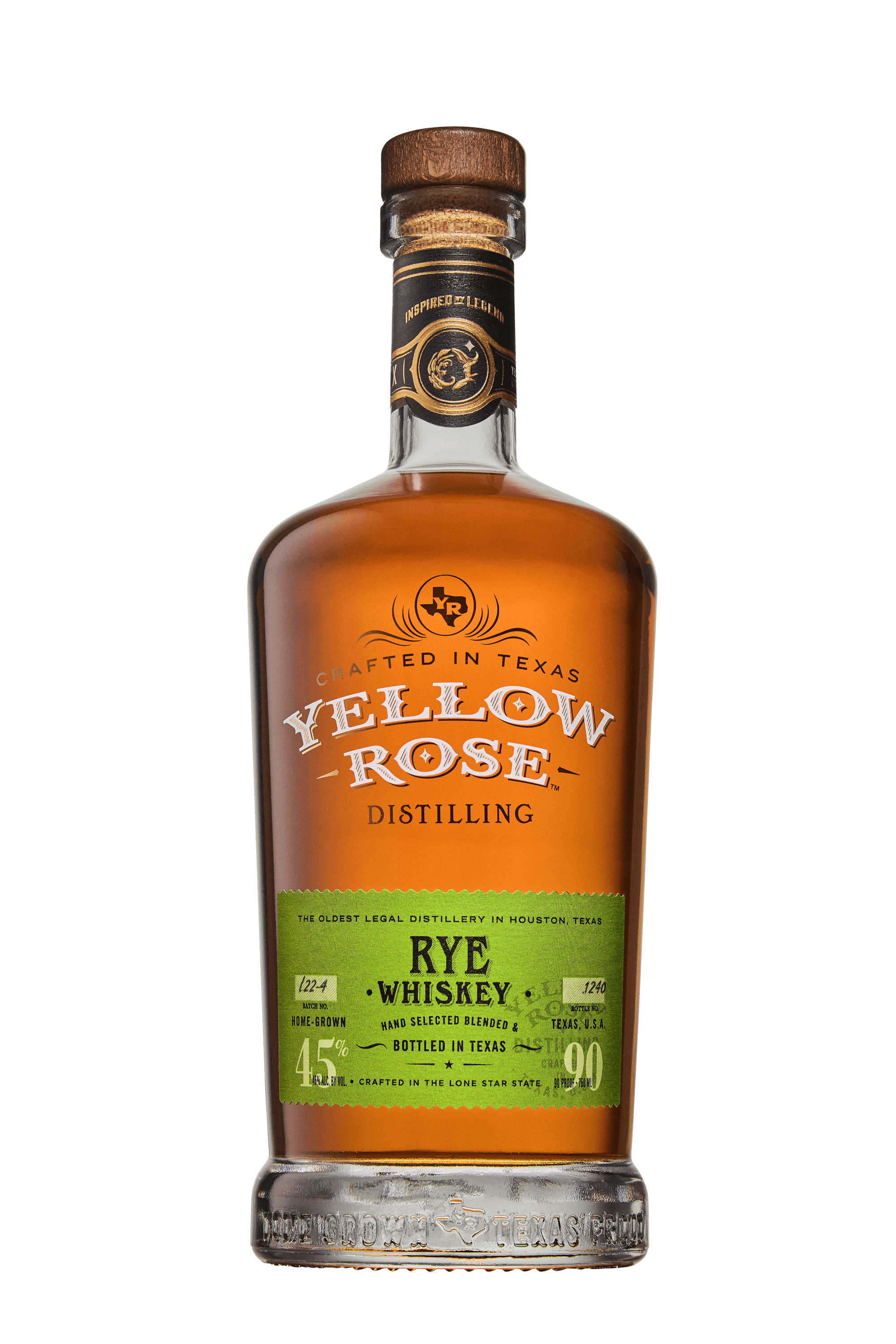 Rye Whiskey - YellowRoseDistilling product image