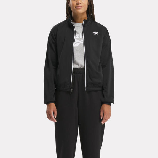 Reebok Identity Vector Knit Track Pants - Night Black