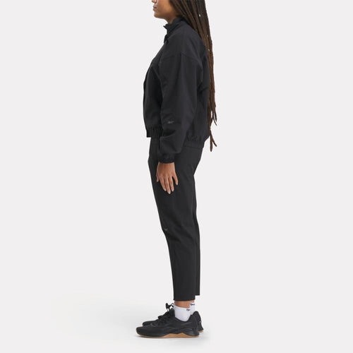 Reebok Identity Back Vector Tricot Track Pants - Black