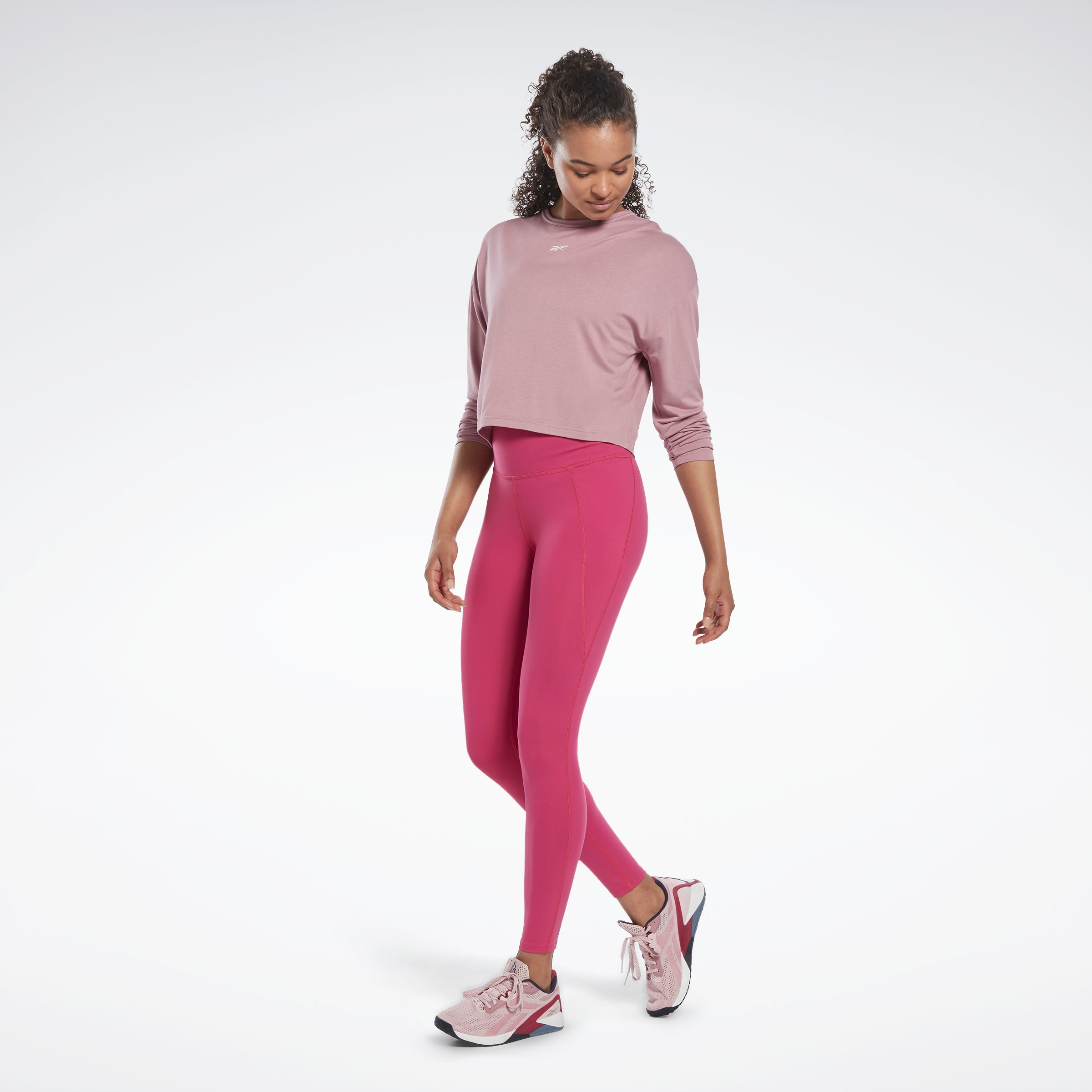 Reebok Apparel Women Lux High-Waisted Leggings Black – Reebok Canada