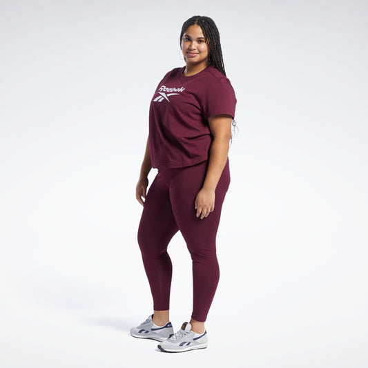 Reebok Apparel Women Lux High-Waisted Leggings (Plus Size