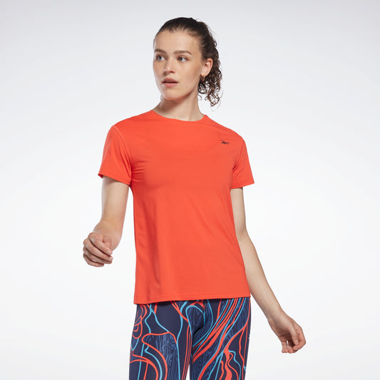 Reebok Apparel Women Running Speedwick T-Shirt NGHBLK