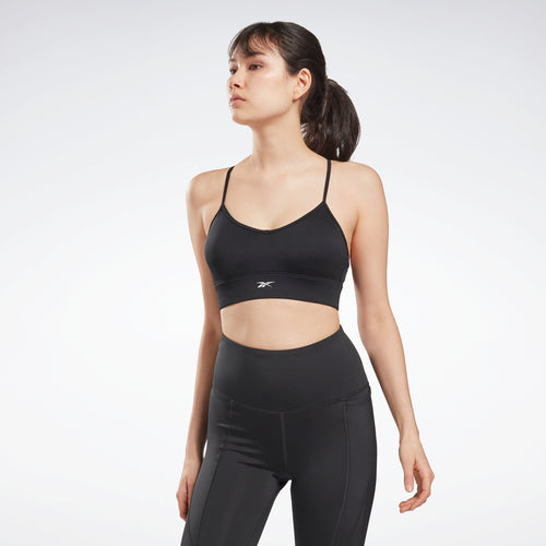 Reebok Apparel Women Reebok Identity Sports Bra BLUPEA – Reebok Canada