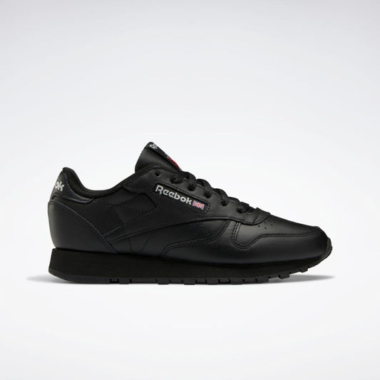 Buy Reebok Classics Mens Classic Leather Trainers Footwear White/Core  Black/Footwear White