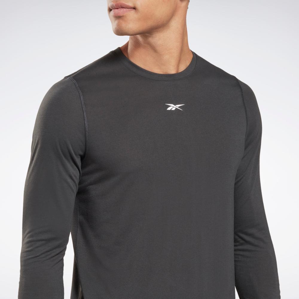 Reebok Apparel Men Activchill+Dreamblend Long-Sleeve Top Long