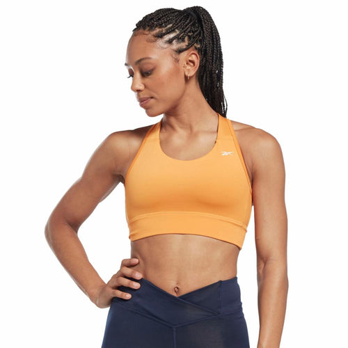 Reebok Apparel Women Myt Printed Bra Seprpi