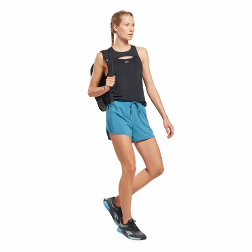 Reebok Apparel Women Running Two-in-One Shorts BURORA