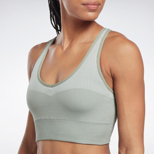 Reebok Apparel Women Yoga Seamless Sports Bra BLACK – Reebok Canada