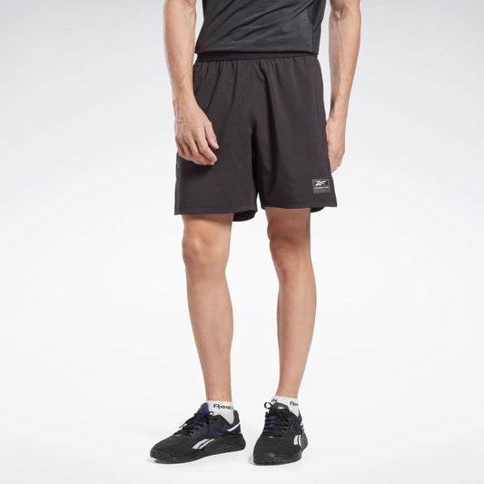 Reebok Men's Speedwick Active Short Asphalt, Small 