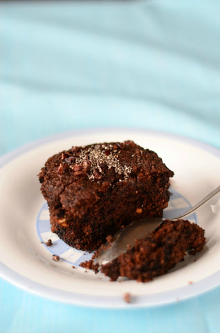 Single Serve Brownie Cake
