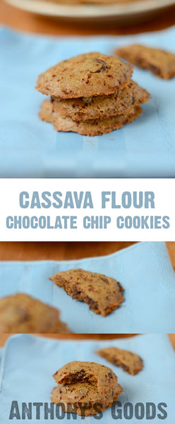 Cassava Flour Chocolate Chip Cookies