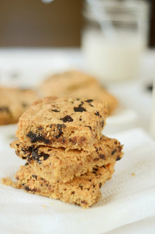 Peanut Butter Chocolate Chunk Blondies