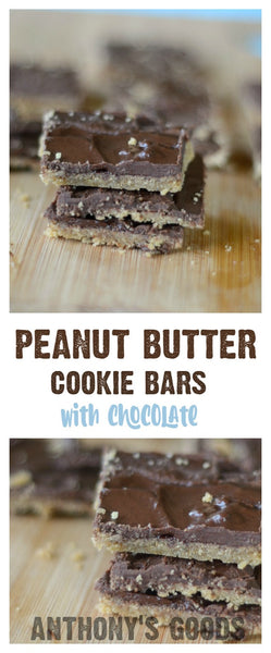 Chocolate Peanut Butter Bars – Anthony's Goods