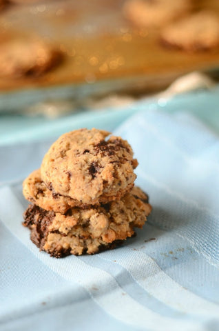 Low Carb Coconut Flour Chocolate Chip Cookies