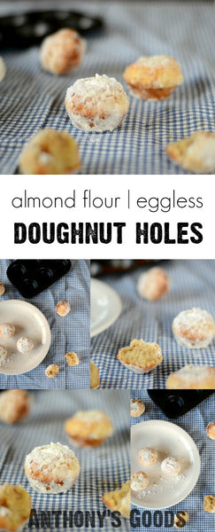 Almond Flour Doughnut Holes
