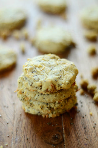 Mulberry Chia Breakfast Cookies