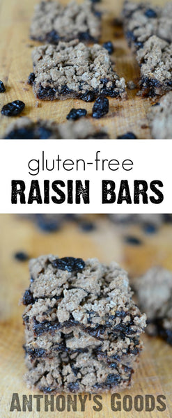 Raisin Crumble Bars