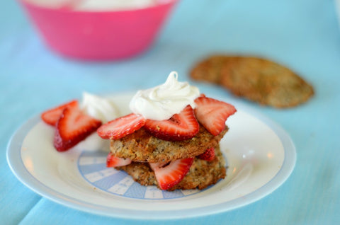 Chia Banana Strawberry Shortcake