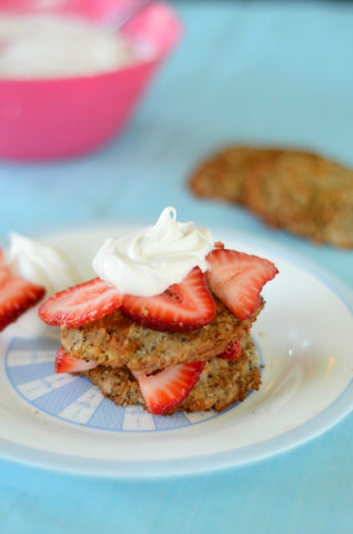 Chia Banana Strawberry Shortcake