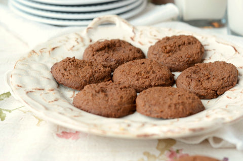 Teff Flour Molasses Cookies