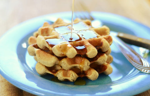 Gluten-Free and Vegan Crispy Waffles