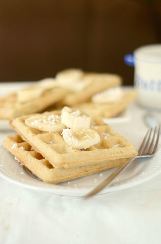 Crispy Almond Flour Waffles