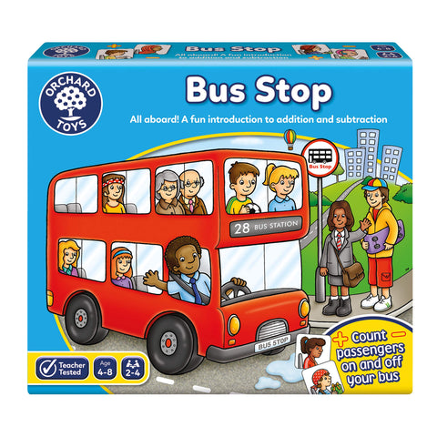 Bus Stop Board Game - Shop at The Toy Room - Orchard Toys