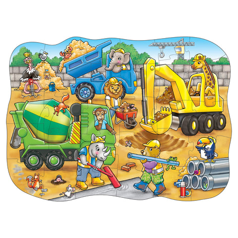 Busy Builders Jigsaw Puzzle from Orchard toys