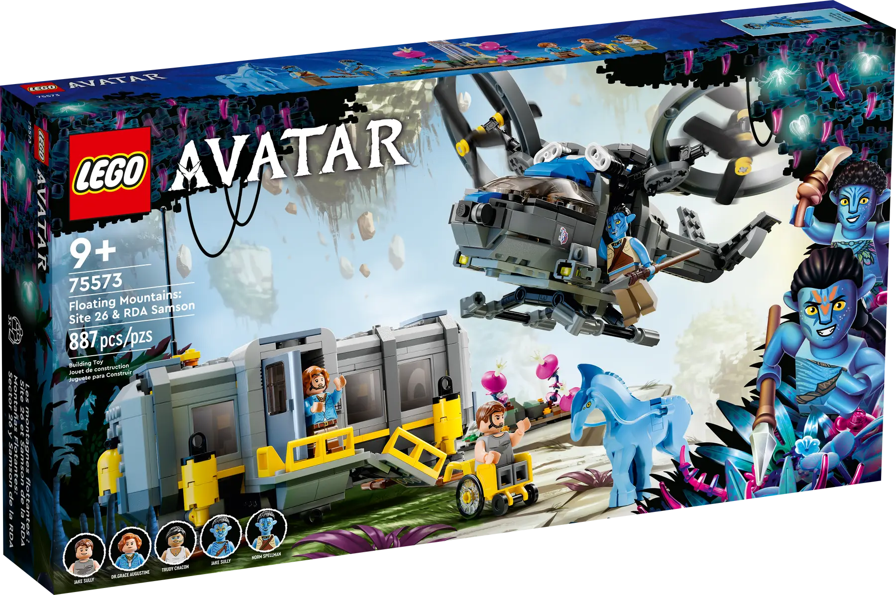 Building Kit Lego Avatar - Jake and Neytiri: The first flight of the  banshee, Posters, gifts, merchandise