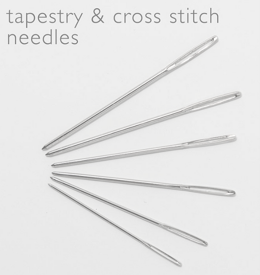Tapestry Darning Needles, Large Eye Aluminium Sewing Needle for Knitting,  Wool, Tapestry, Yarn or Cross Stitch 