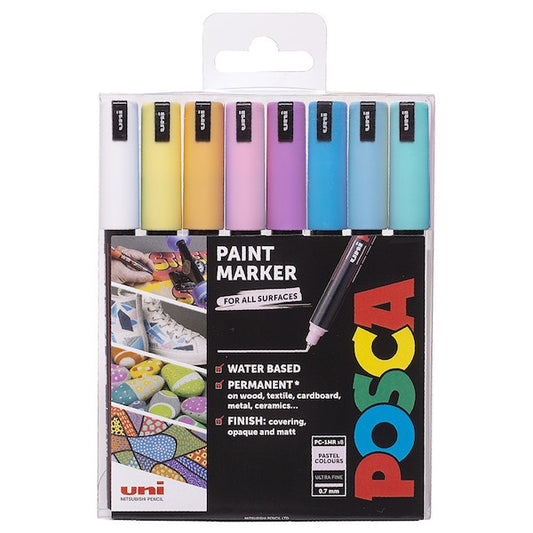 Posca PC-1MR Ultra-Fine Red Paint Marker