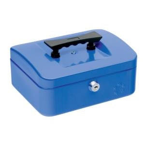 Rottner Cash Box Brüssel Cylinder Lock Blue