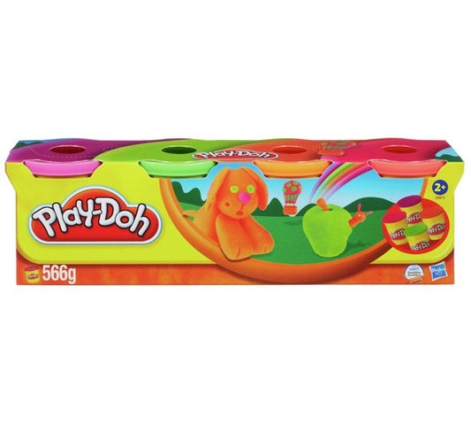 Play Doh Classic Colours 4 Pack, Arts