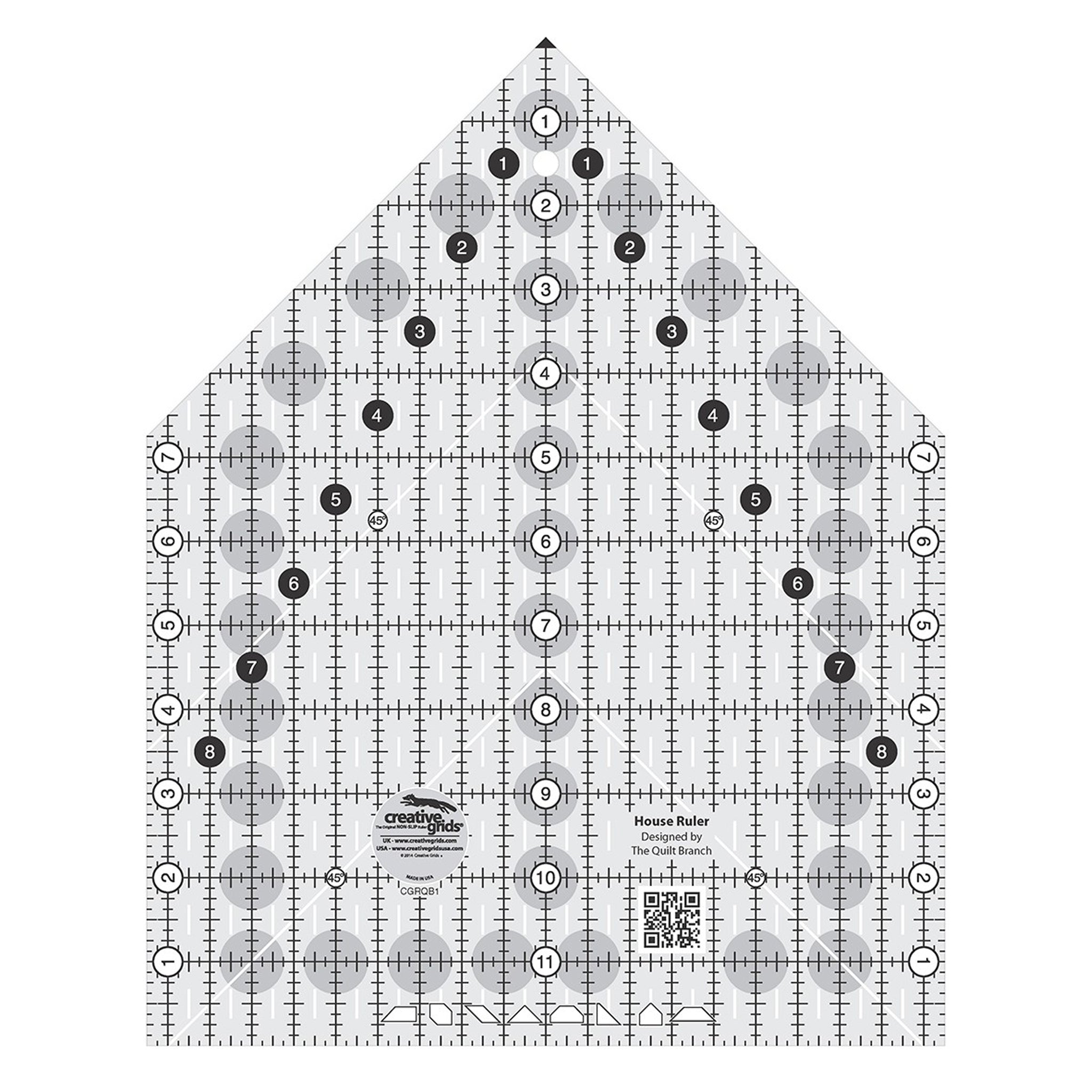 Creative Grids Circle Savvy Ruler