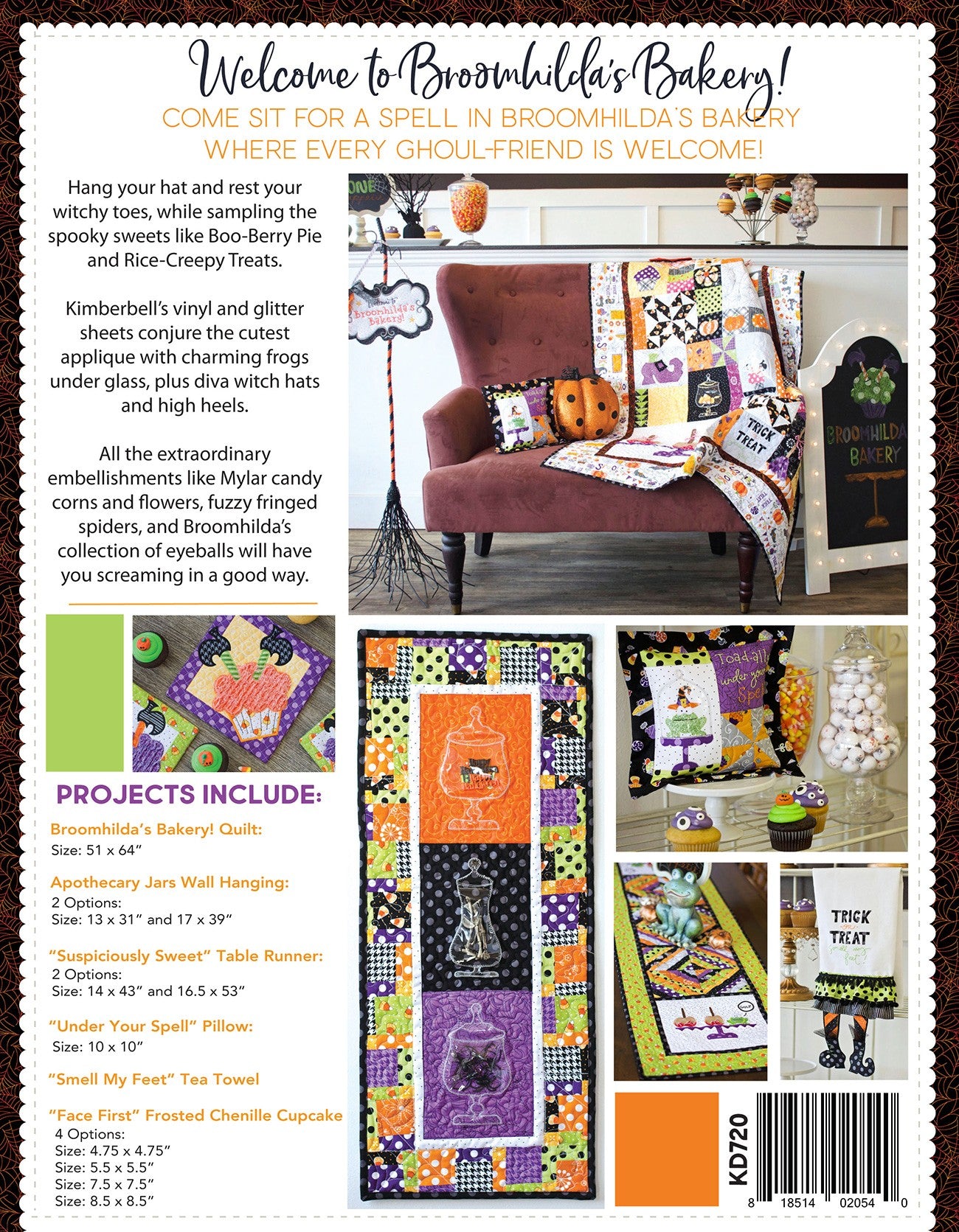 Kimberbell Featured Quilt:Hello Sunshine! The Sewing Version (KD718)