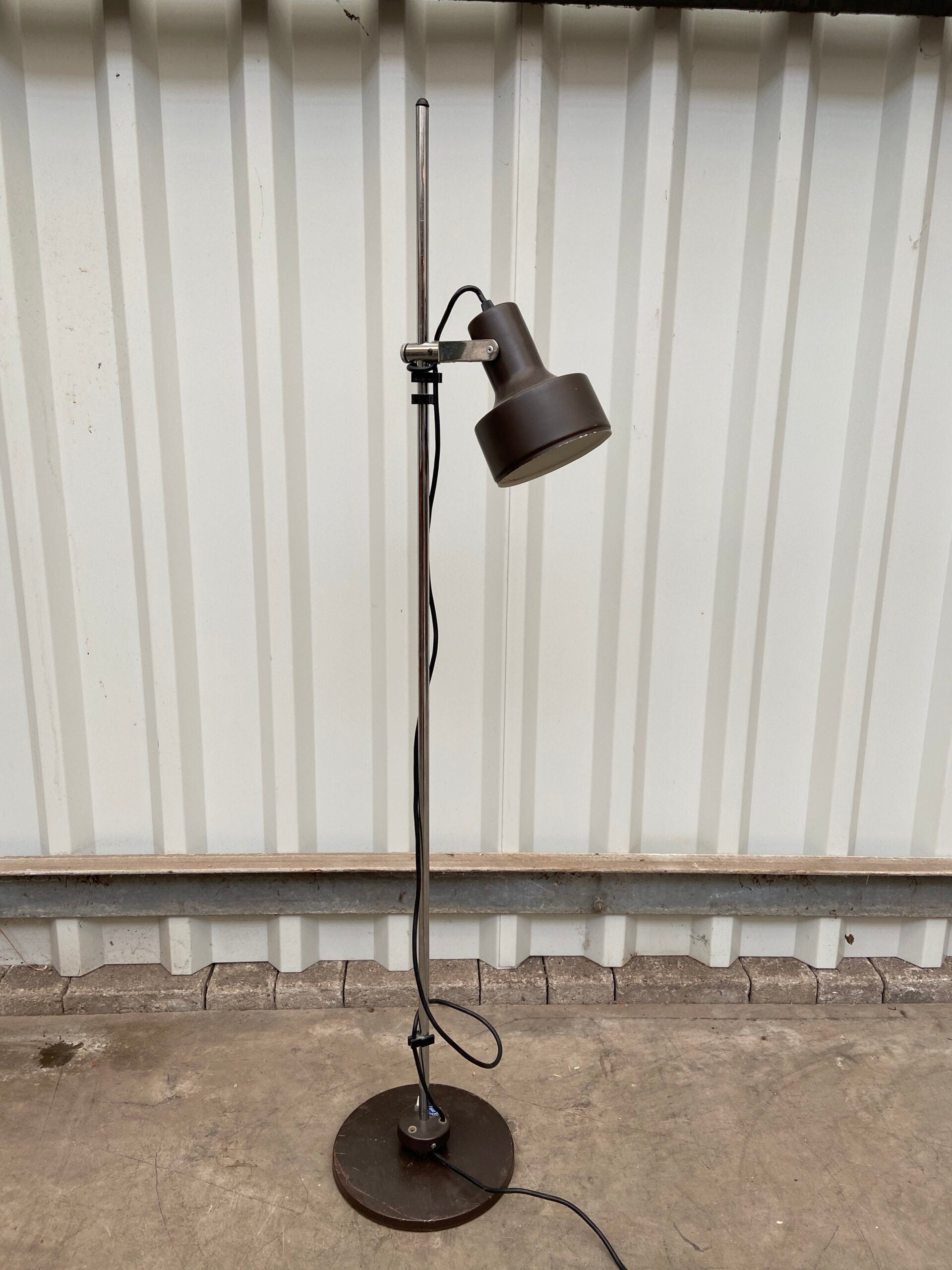 Vintage Vloerlamp Bruin –