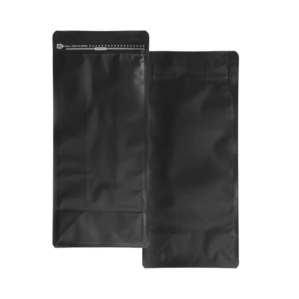 1000 Gram Black Child Resistant Zip Seal Mylar BAGS - 1000 Count