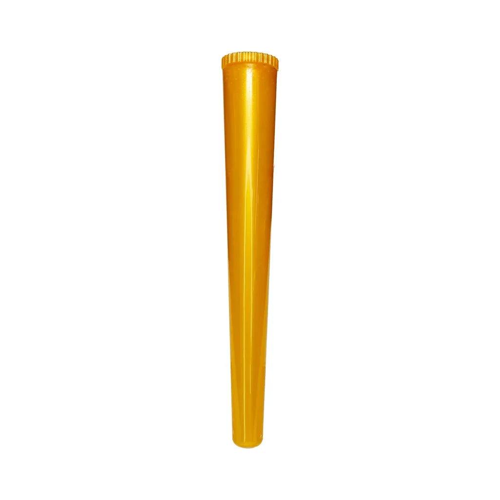 109 Mm Plastic Ps Cone Tube Opaque Amber - 1000 Count