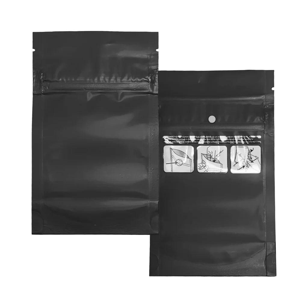 1/8 Ounce Child Resistant Opaque Mylar BAGS - 50 Count