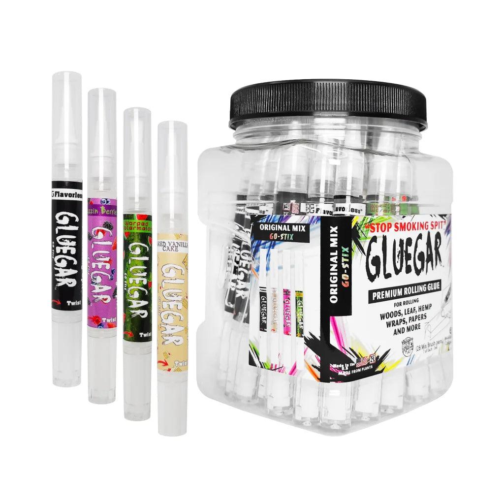 Gluegar Gostix Original Mix Rolling Glue PENs - 28 Count