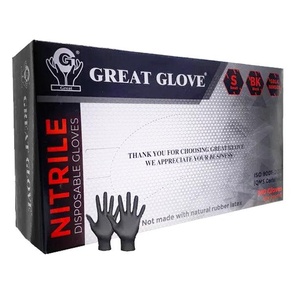 Great GLOVE Powder-Free Nitrile Disposable GLOVES - 100 Count