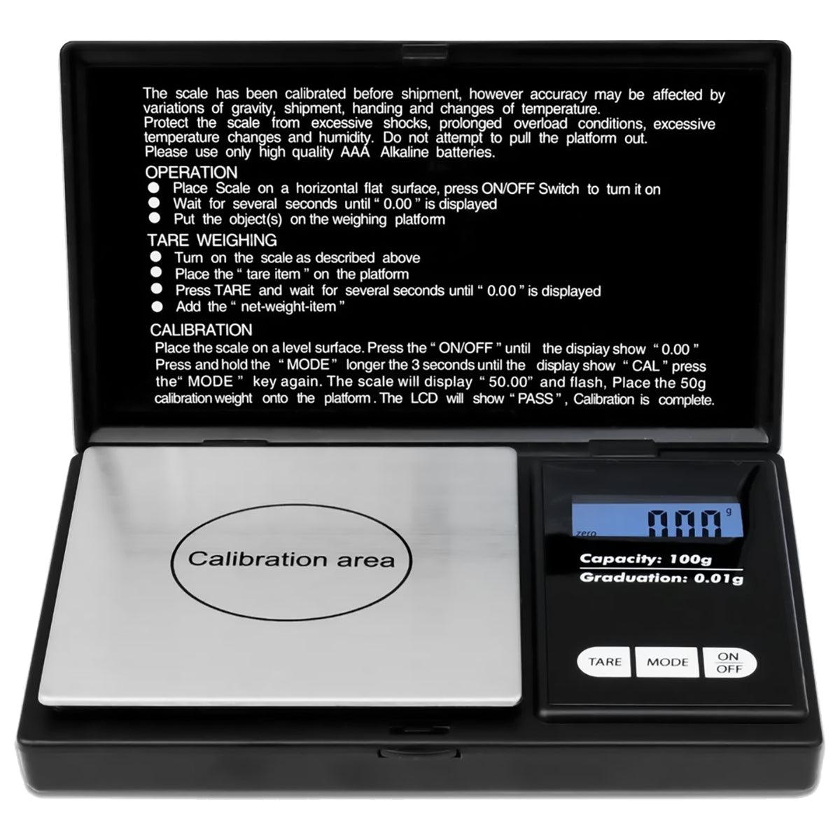 Weighmax Classic 3805 Series Digital Pocket Scale - 100g by 0.01g