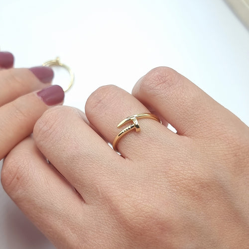 Lace Ring / 18K Solid Gold – NYRELLE