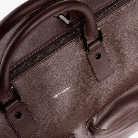 hook and albert leather garment weekender bag