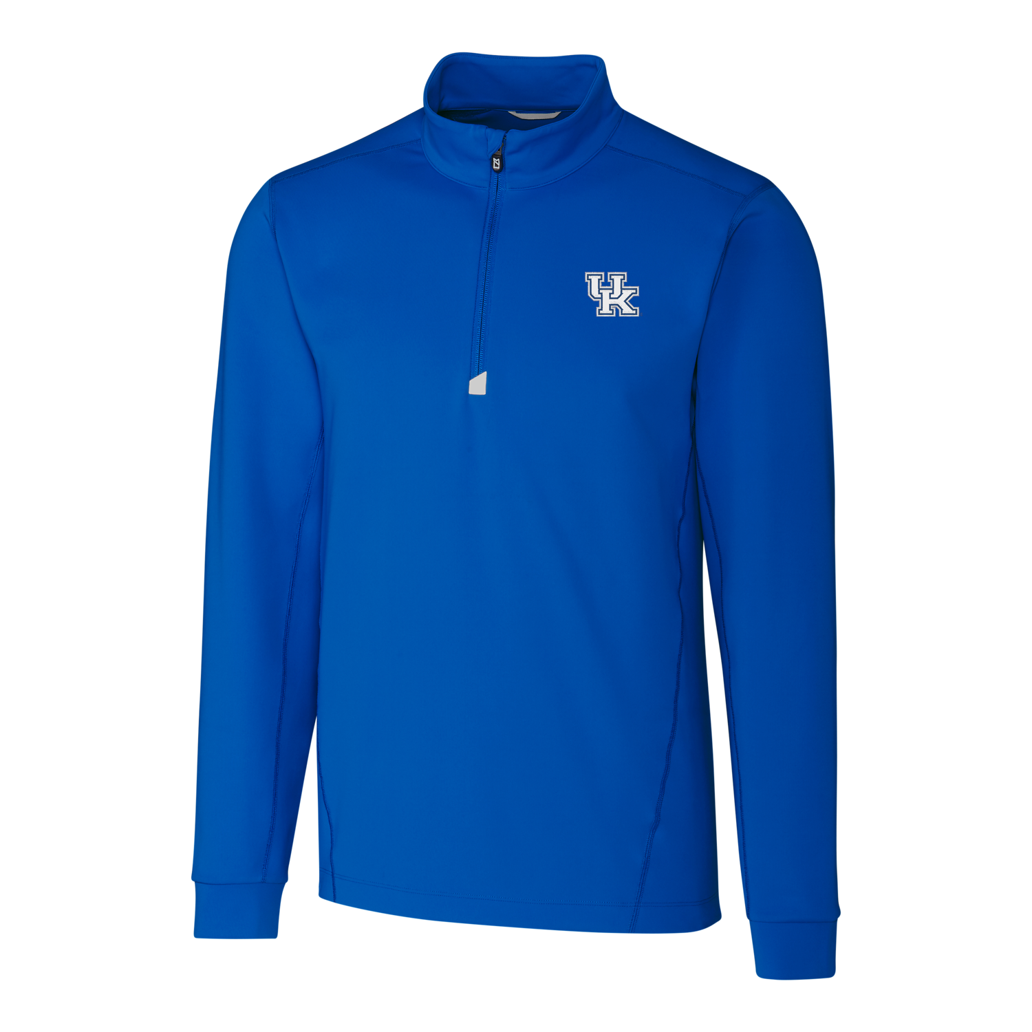 University of Kentucky Traverse Stretch Quarter-Zip Pullover in True Blue by Cutter & Buck